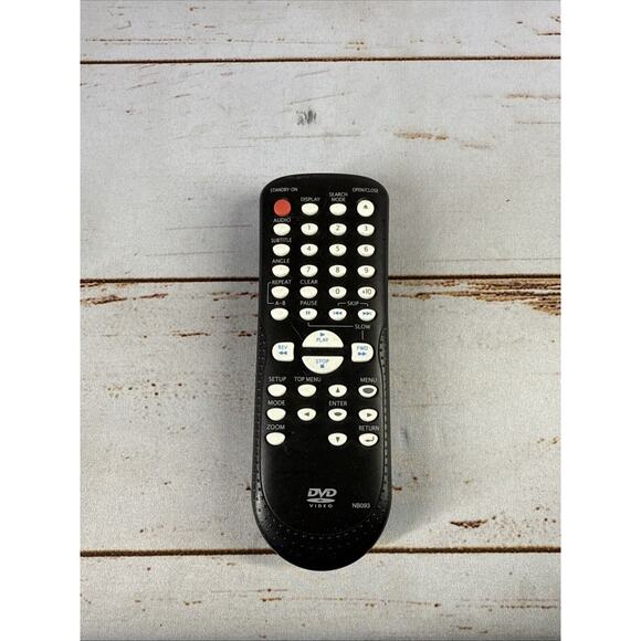 Magnavox NB093 Remote Control for DVD Video Player Black - Has Been Tested - Picture 1 of 2